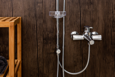 Душевая система Orange Tony M54-933cr смеситель с изливом, хром